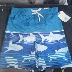 True Craft Youth Boys Size X-Large Ocean Blue Swim Shorts